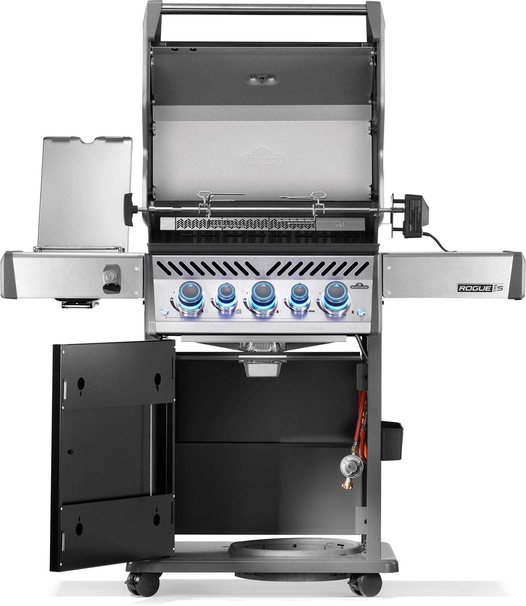 Rogue PRO - S 425 mit Gußrosten, Schwarz, inkl. Drehspieß - grillstarshop.comRogue PRO - S 425 mit Gußrosten, Schwarz, inkl. DrehspießNapoleongrillstarshop.comRPS425RSIBPK - 2 - DE - R0629162152329