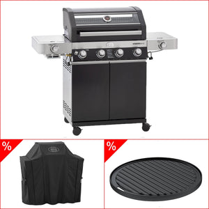 Rösle Gasgrill BBQ - Station VIDERO G4 - S Vario + 50 mbar inkl. GRATIS Abdeckhaube und Grillplatte rund - grillstarshop.comRösle Gasgrill BBQ - Station VIDERO G4 - S Vario + 50 mbar inkl. GRATIS Abdeckhaube und Grillplatte rundRöslegrillstarshop.com25524_25517_25423
