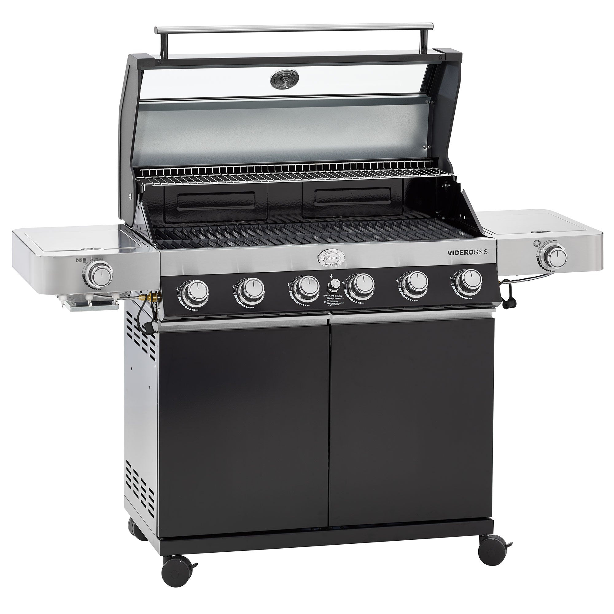 Rösle Gasgrill BBQ - Station VIDERO G6 - S Vario+ schwarz 50 mbar - grillstarshop.comRösle Gasgrill BBQ - Station VIDERO G6 - S Vario+ schwarz 50 mbarRöslegrillstarshop.com255274004293255273