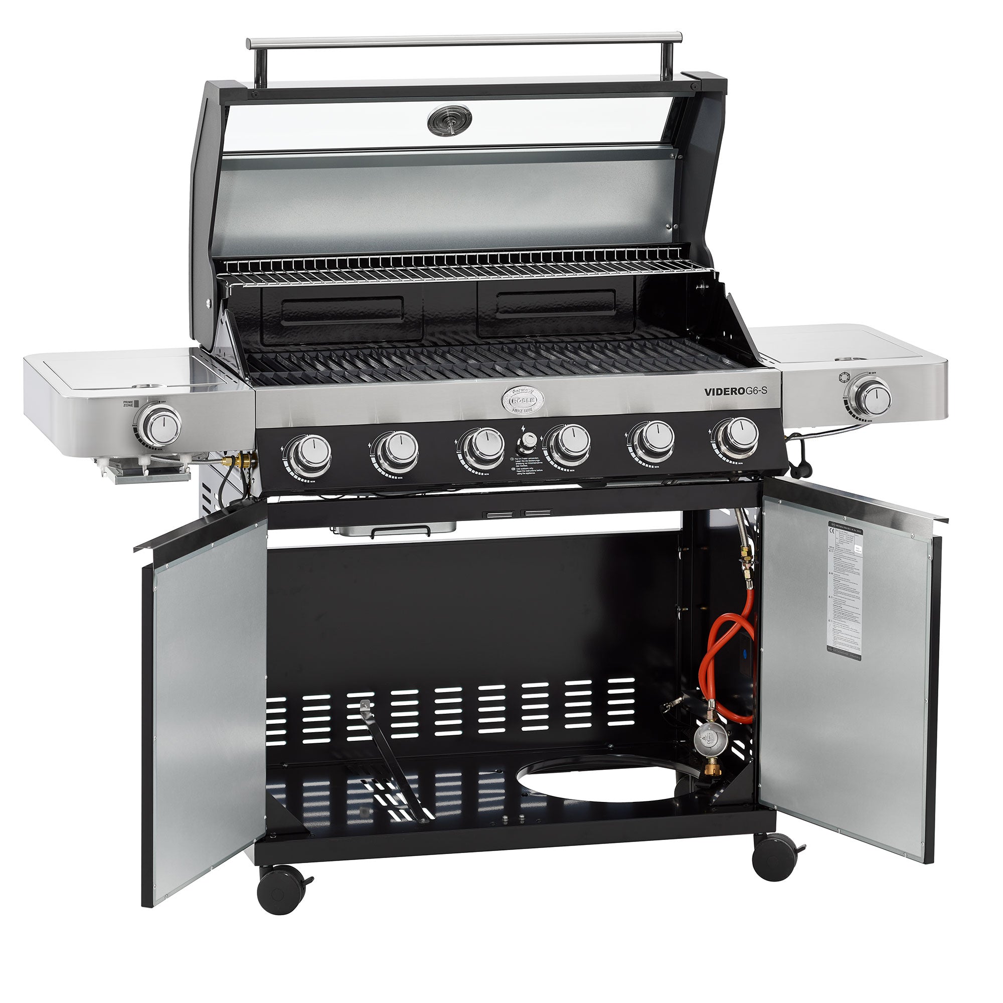 Rösle Gasgrill BBQ - Station VIDERO G6 - S Vario+ schwarz 50 mbar - grillstarshop.comRösle Gasgrill BBQ - Station VIDERO G6 - S Vario+ schwarz 50 mbarRöslegrillstarshop.com255274004293255273