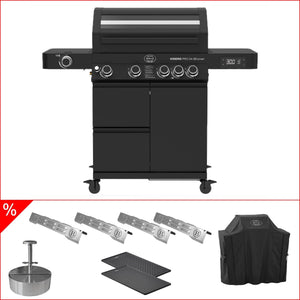 Rösle Videro Pro G4 - SB smart Vario+ inkl. Rösle Abdeckhaube, 4x Babossa Flammschutzbleche, Gussplatte & Burger Presse - grillstarshop.comRösle Videro Pro G4 - SB smart Vario+ inkl. Rösle Abdeckhaube, 4x Babossa Flammschutzbleche, Gussplatte & Burger PresseRöslegrillstarshop.com25602_F_S_R_25440_25517_B - 31000