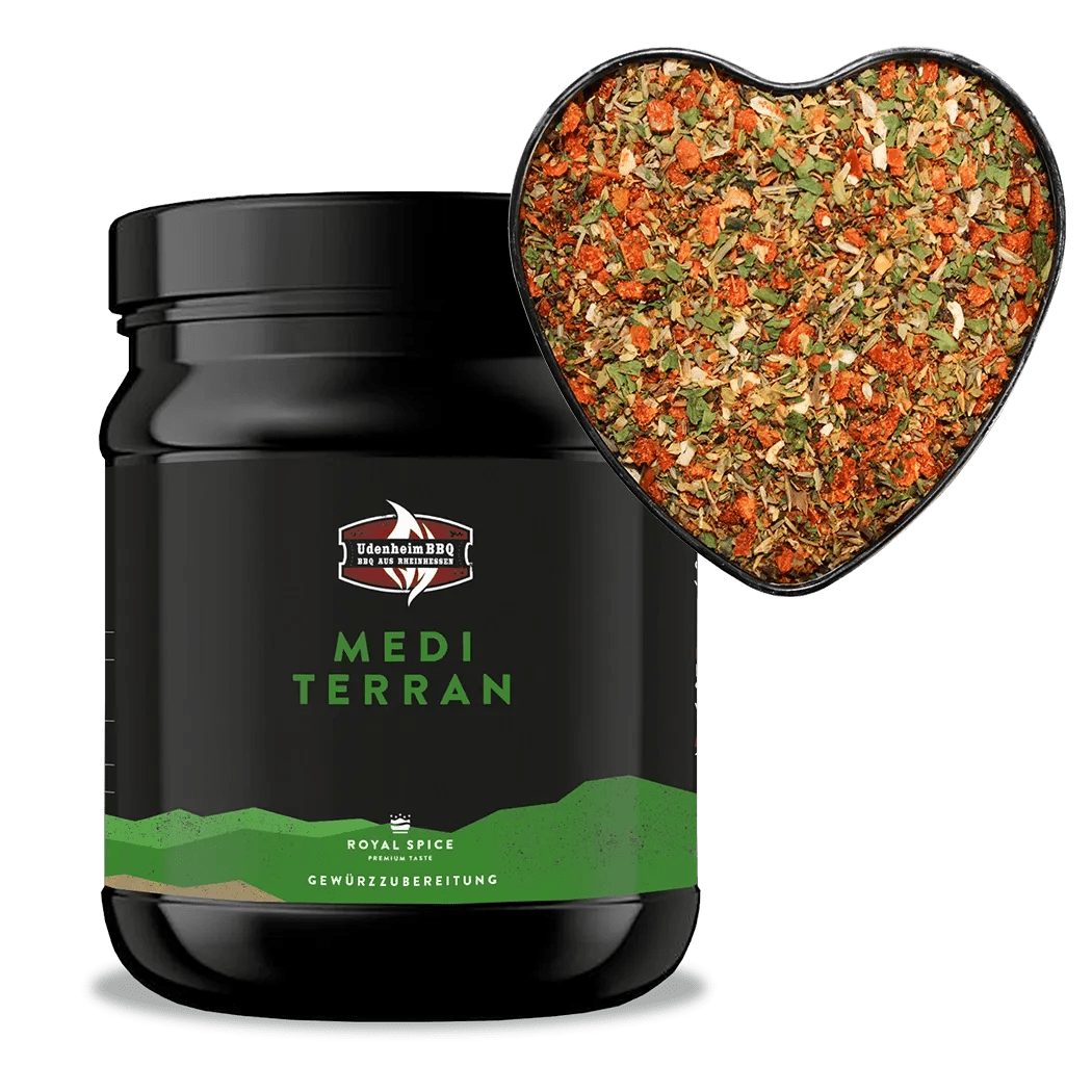 Royal Spice Mediterran, Gewürzzubereitung Udenheim BBQ, 400g XXL Dose - grillstarshop.comRoyal Spice Mediterran, Gewürzzubereitung Udenheim BBQ, 400g XXL DoseGewürzeRoyal Spicegrillstarshop.com