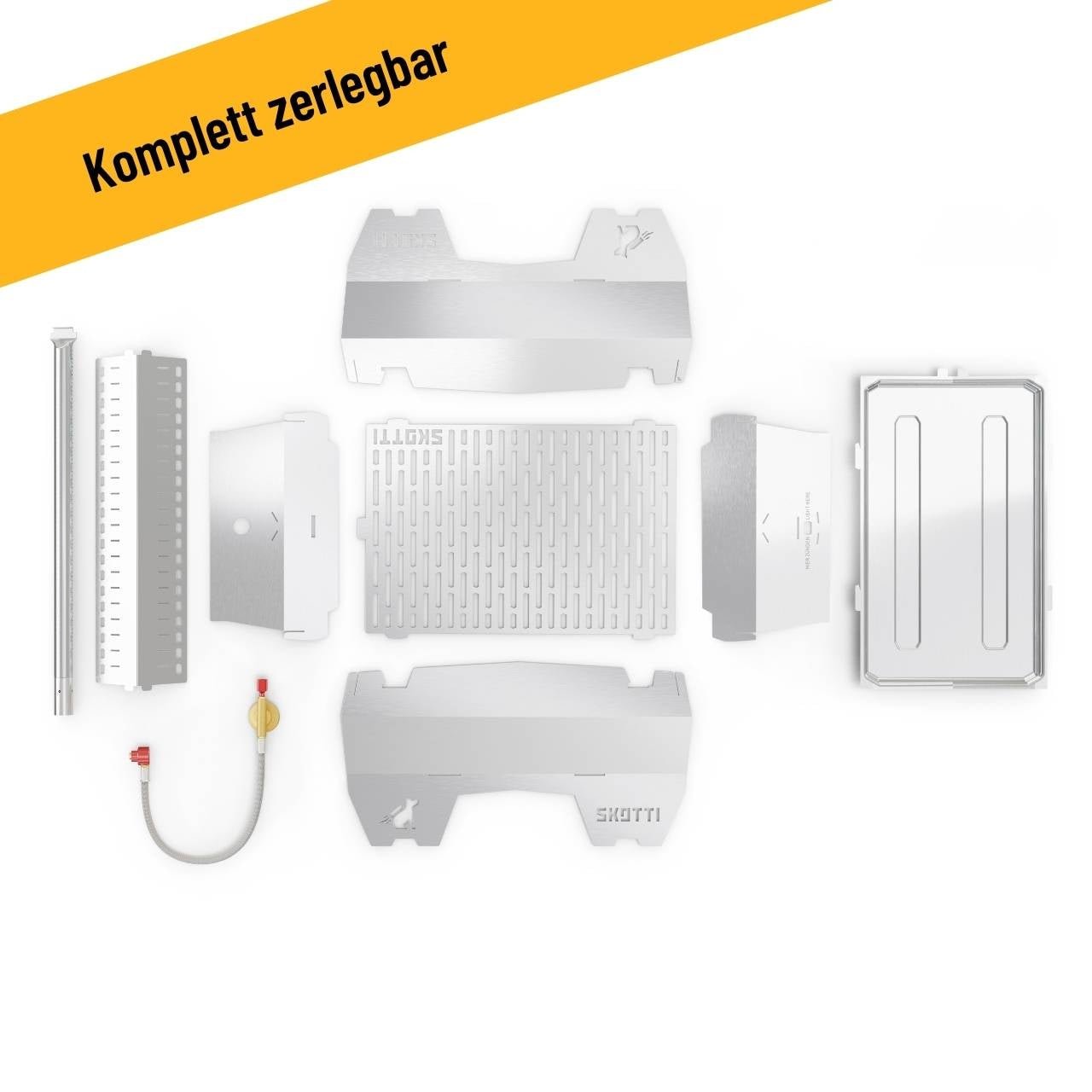 Skotti Grill 2.0, transportabler & klappbarer Campinggrill, 2,5 kW Leistung - grillstarshop.comSkotti Grill 2.0, transportabler & klappbarer Campinggrill, 2,5 kW LeistungSkottigrillstarshop.com