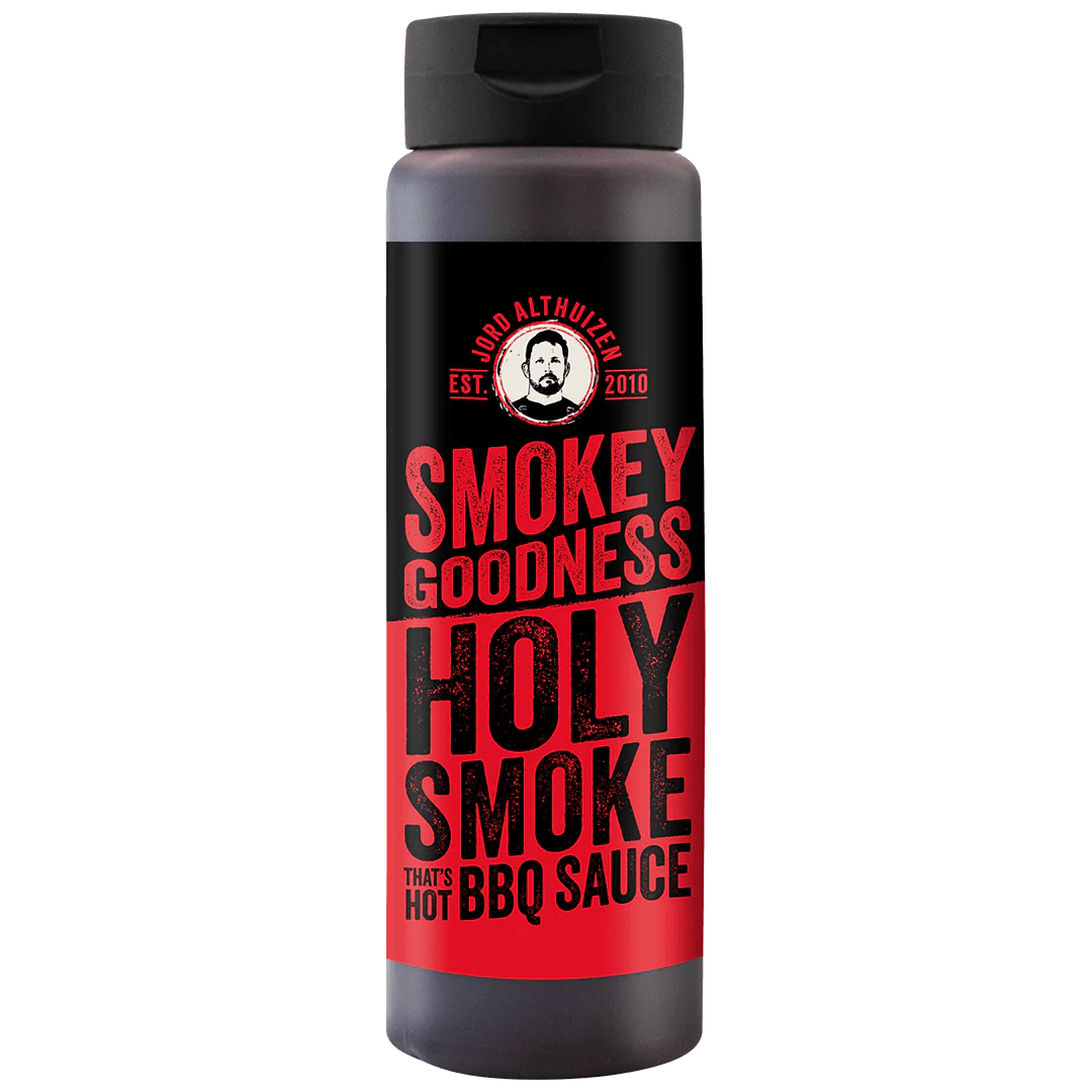 Smokey Goodness Holy Smoke Thats Hot! BBQ Sauce - 500 ml - grillstarshop.comSmokey Goodness Holy Smoke Thats Hot! BBQ Sauce - 500 mlSmokey Goodnessgrillstarshop.com