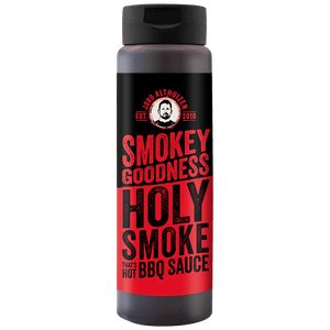 Smokey Goodness Holy Smoke Thats Hot! BBQ Sauce - 500 ml - grillstarshop.comSmokey Goodness Holy Smoke Thats Hot! BBQ Sauce - 500 mlSmokey Goodnessgrillstarshop.com