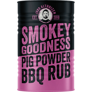 Smokey Goodness PIG Powder BBQ Rub - 250 g - grillstarshop.comSmokey Goodness PIG Powder BBQ Rub - 250 gSmokey Goodnessgrillstarshop.com