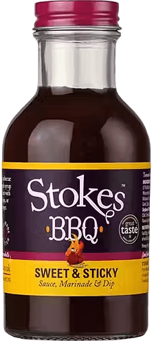 Stokes BBQ Sauce Sweet & Sticky - 250 ml - grillstarshop.comStokes BBQ Sauce Sweet & Sticky - 250 mlStokesgrillstarshop.com