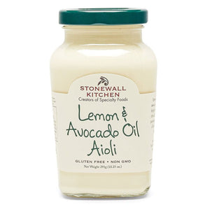 Stonewall Kitchen - Lemon & Avocado Oil Aioli - grillstarshop.comStonewall Kitchen - Lemon & Avocado Oil AioliStonewall Kitchengrillstarshop.com