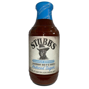 Stubb's Simply Sweet Reduced Sugar Bar - B - Q Sauce 450 ml - grillstarshop.comStubb's Simply Sweet Reduced Sugar Bar - B - Q Sauce 450 mlStubbsgrillstarshop.com