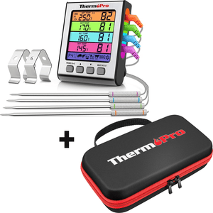 ThermoPro Set TP17H Kernthermometer + TP98 Aufbewahrungstasche - grillstarshop.comThermoPro Set TP17H Kernthermometer + TP98 AufbewahrungstascheThermoProgrillstarshop.com