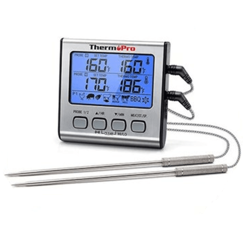 ThermoPro TP17 Kernthermometer, 2 Messfühler - grillstarshop.comThermoPro TP17 Kernthermometer, 2 MessfühlerThermoProgrillstarshop.com