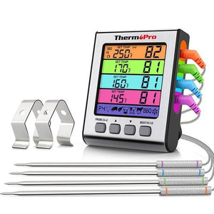 ThermoPro TP17H Kernthermometer, 4 Messfühler - grillstarshop.comThermoPro TP17H Kernthermometer, 4 MessfühlerThermoProgrillstarshop.com