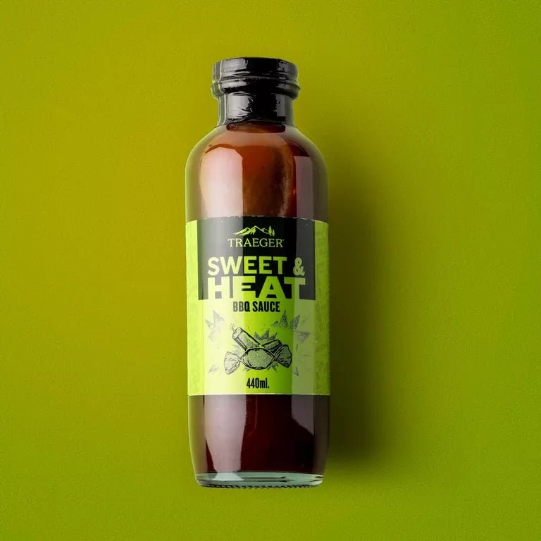 Traeger BBQ Sauce - Sweet & Heat, 440ml - grillstarshop.comTraeger BBQ Sauce - Sweet & Heat, 440mlTraegergrillstarshop.com