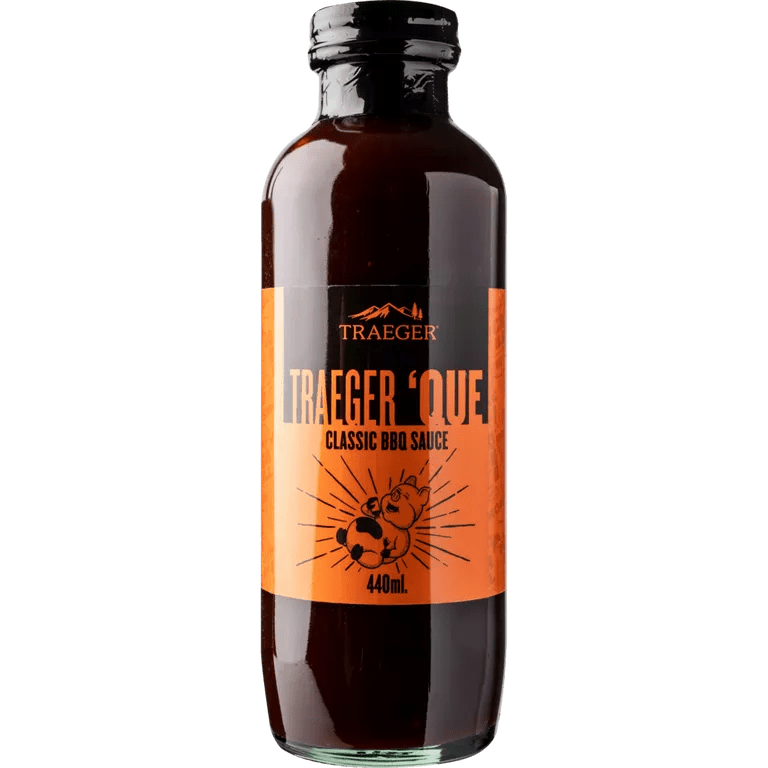 Traeger BBQ Sauce - Traeger Que, 440ml - grillstarshop.comTraeger BBQ Sauce - Traeger Que, 440mlTraegergrillstarshop.com