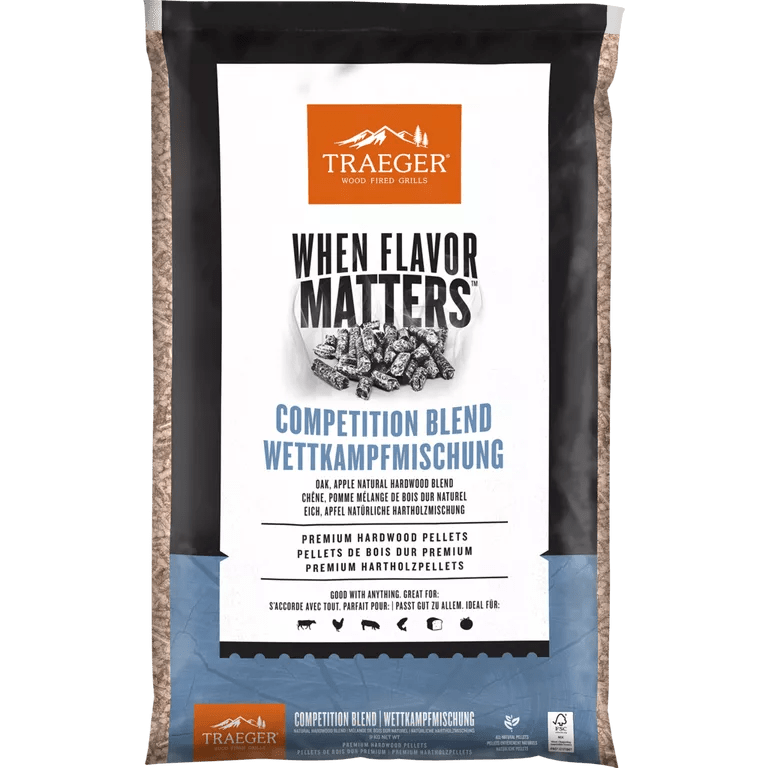 Traeger Pellets, Competition Blend 9kg - grillstarshop.comTraeger Pellets, Competition Blend 9kgTraegergrillstarshop.com