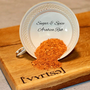 ['Vyrtse] Sugar & Spice Arabica Rub, 185g - grillstarshop.com['Vyrtse] Sugar & Spice Arabica Rub, 185gLebensmittel['Vyrtse]grillstarshop.com
