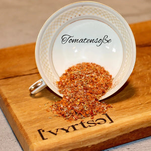 ['Vyrtse] Tomatensoße - Gewürz, 90g - grillstarshop.com['Vyrtse] Tomatensoße - Gewürz, 90gLebensmittel['Vyrtse]grillstarshop.com