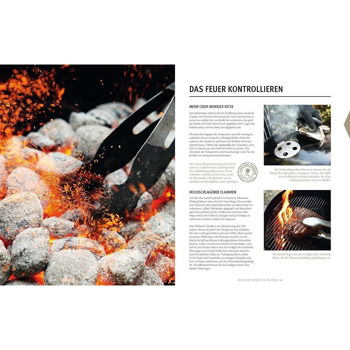 Weber Buch "Grillen mit Briketts & Holzkohle" - grillstarshop.comWeber Buch "Grillen mit Briketts & Holzkohle"Webergrillstarshop.com