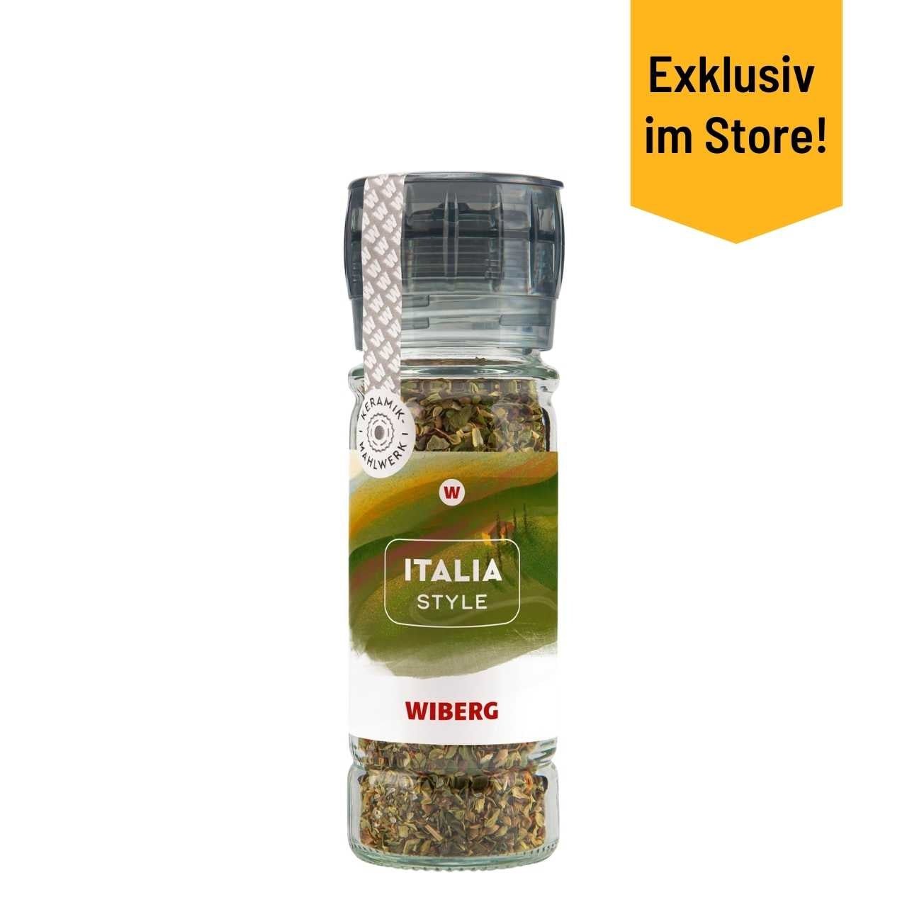 Wiberg Gewürzmühle Italia Style, Kräutersalz, 43g - grillstarshop.comWiberg Gewürzmühle Italia Style, Kräutersalz, 43gWiberggrillstarshop.com