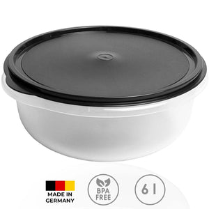 Wüllner & Kaiser Hefeteigschüssel mit Deckel, 6 Liter - grillstarshop.comWüllner & Kaiser Hefeteigschüssel mit Deckel, 6 LiterWüllner & Kaisergrillstarshop.com