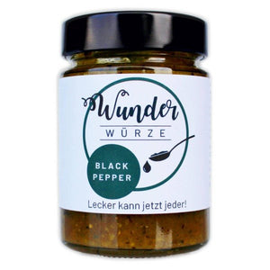 Wunderwürze, Black Pepper, 165g Glas - grillstarshop.comWunderwürze, Black Pepper, 165g GlasLebensmittelEatventuregrillstarshop.com