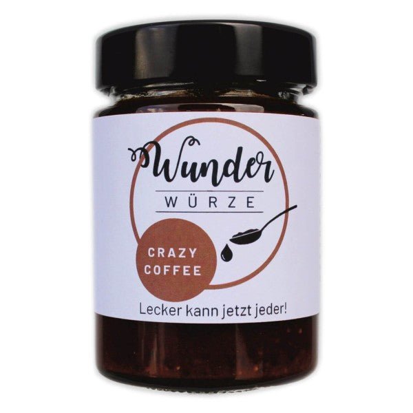 Wunderwürze, Crazy Coffee, 165g Glas - grillstarshop.comWunderwürze, Crazy Coffee, 165g GlasLebensmittelEatventuregrillstarshop.com