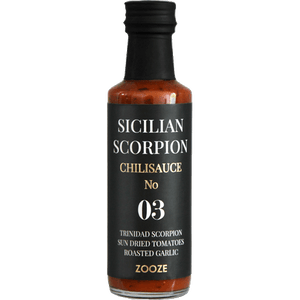 Zooze Chilisauce No. 03 Sicilian Scorpion - grillstarshop.comZooze Chilisauce No. 03 Sicilian ScorpionZoozegrillstarshop.com
