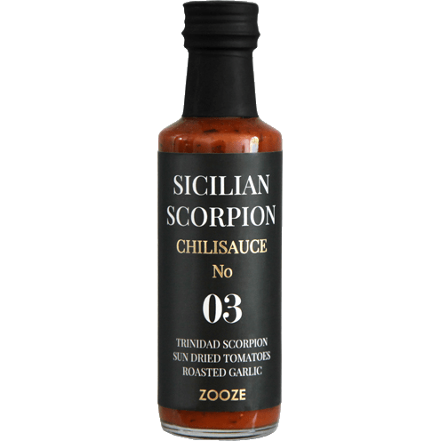 Zooze Chilisauce No. 03 Sicilian Scorpion - grillstarshop.comZooze Chilisauce No. 03 Sicilian ScorpionZoozegrillstarshop.com